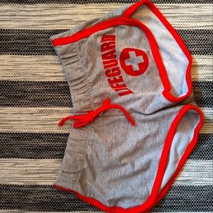 Lifeguard mini gym shorts